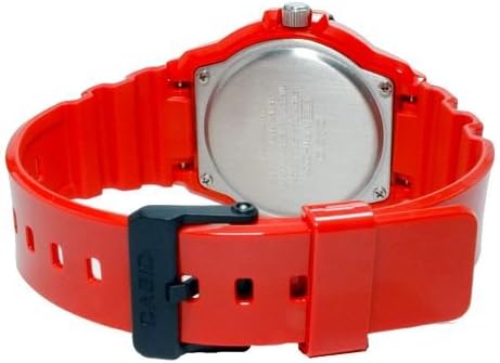 CASIO Diver's Look 100M Waterproof Analog Plastic Belt Watch for Men Unisex (MRW-200HC-4B, MRW-200HC-7B) (MRW-200HC-4B(Red)