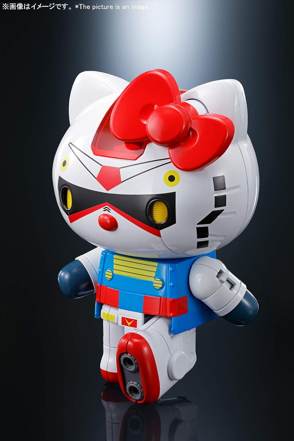 Chogokin Gundam Hello Kitty Die-Cast & ABS Pre-painted Action Figure