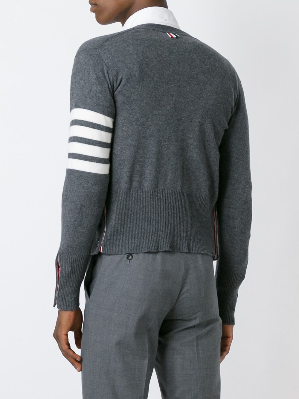 Thom Thom Browne 4 Bar Cashmere Cardigan - Image 6