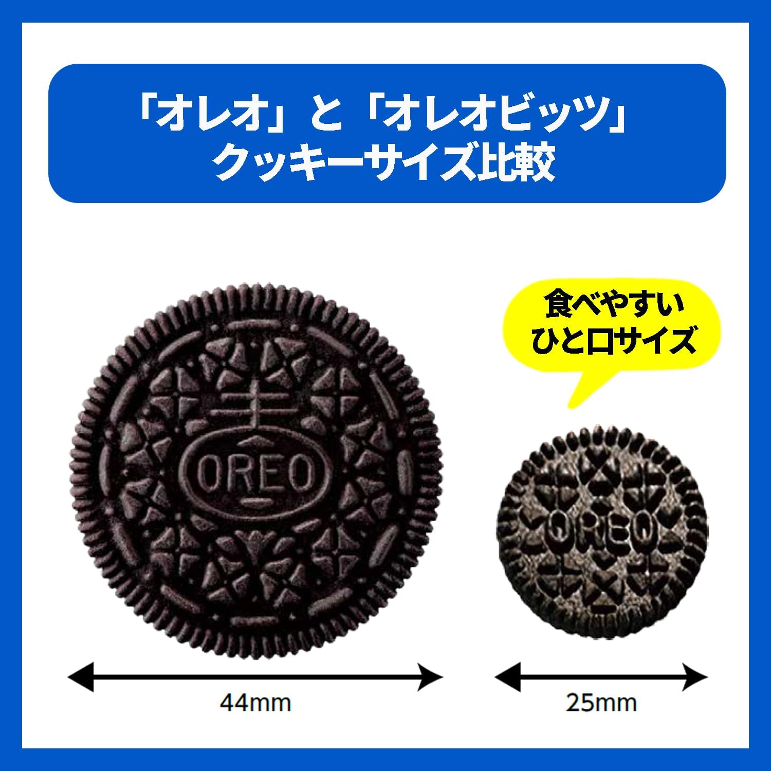Nabisco Oreo Bits Sandwich Vanilla Cookies 65g x 10 bags