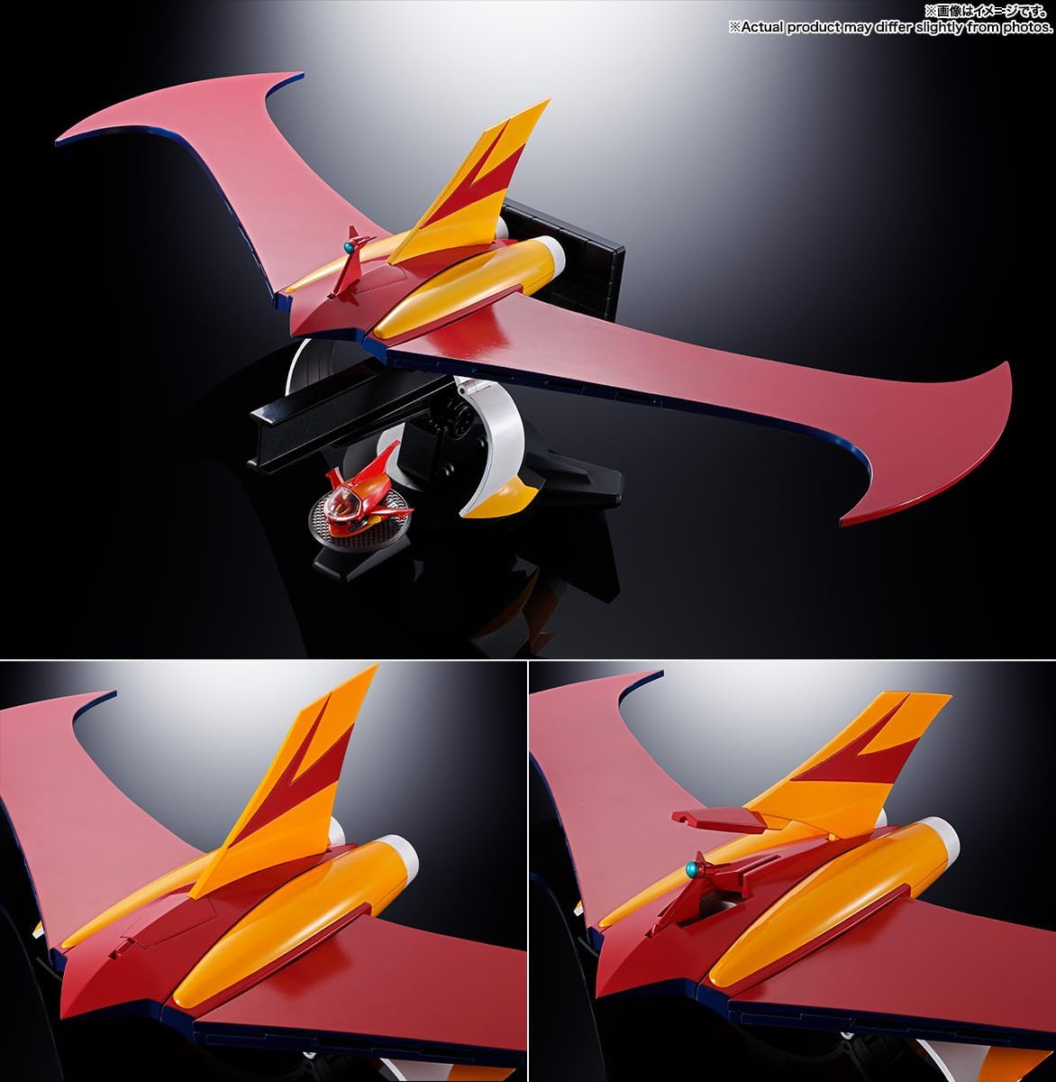 BANDAI SPIRITS DX Soul of Chogokin Mazinger Z 50th Anniversary Version, Approx. 11.8 inches (300 mm), Die Cast & ABS & PVC Pre-painted Action Figure