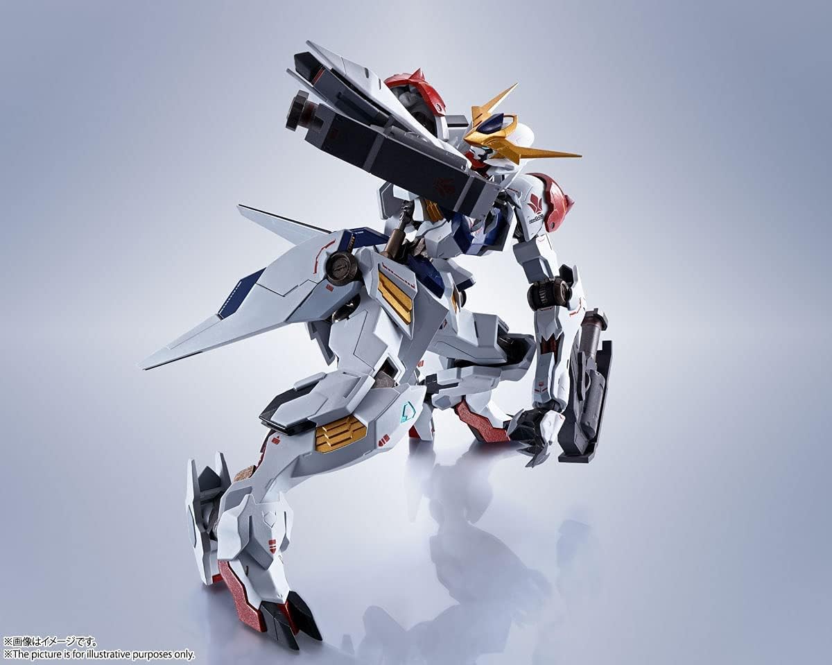 BANDAI SPIRITS METAL ROBOT Spirits, Mobile Suit Gundam, Iron-Blooded Orphans [Side MS] Gundam Barbatos Rups, Approx. 5.9 inches (150 mm), ABS & PVC & Die-Cast Painted Action Figure