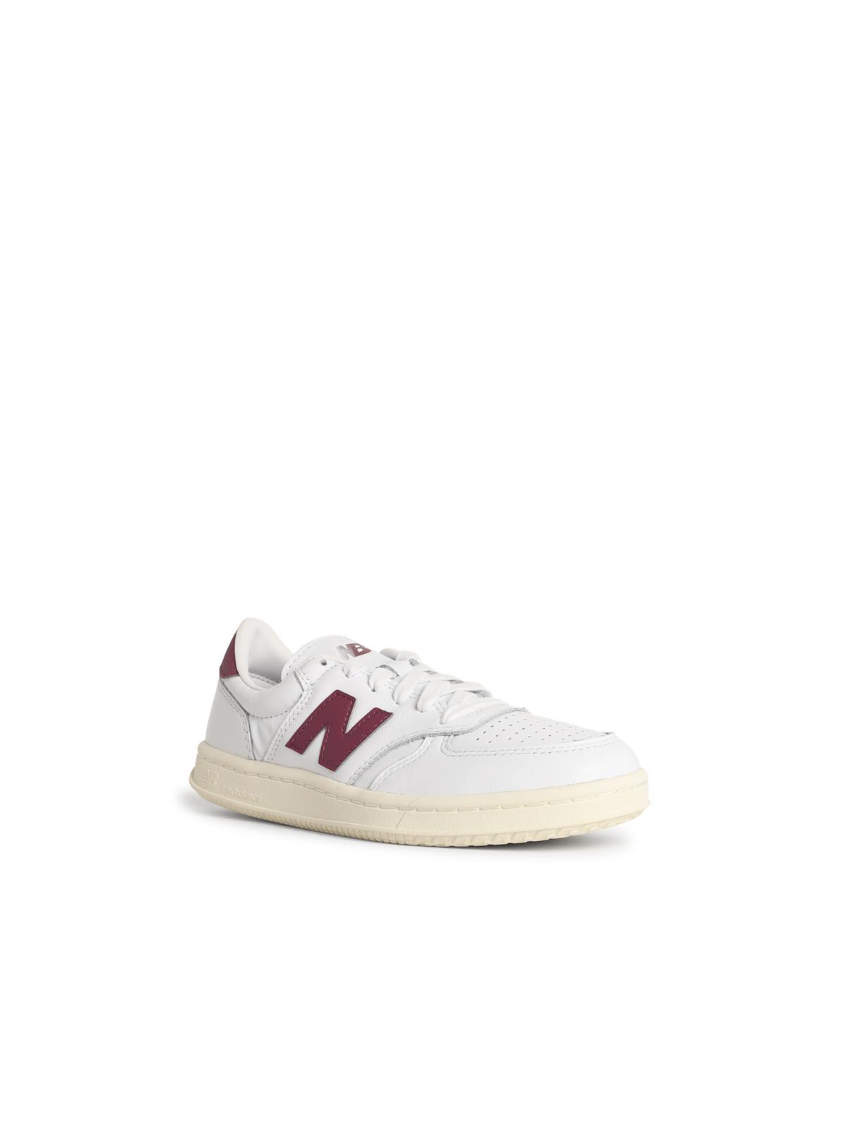 Designer Brand New Balance 'T500'白いリアスニーカー - Image 6