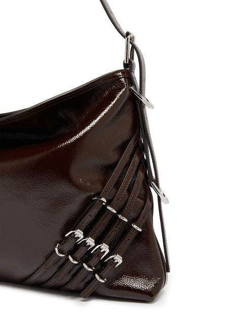 GIVENCHY ミディアム ヴォワイユー パテントレザー マルチバックル付き バッグ - Image 6