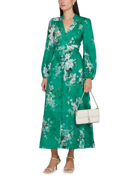 ZIMMERMANN Everley プランジ ミディ丈ドレス - Image 6