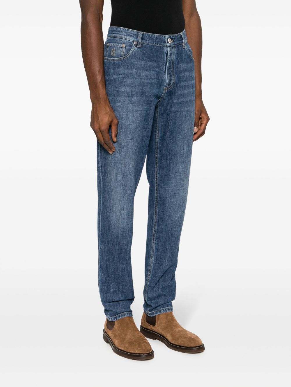 Brunello Brunello Cucinelli Denim Cotton Jeans - Image 6