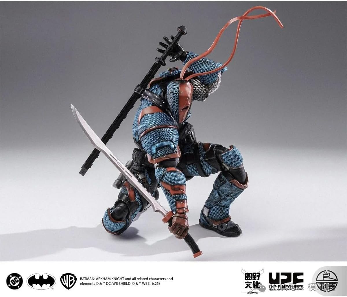 HiPlay DC002 Fine Manufacturing 1/12 "Batman: Arkham Knight" Deathstroke Action Figure, Painted, Finished Product
