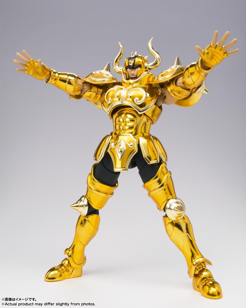 Saint Cloth Myth EX Saint Seiya, Taurus Aldebaran (Revival Version), Approx. 7.5 inches (190 mm), ABS & PVC & Die-Cast Pre-painted Action Figure
