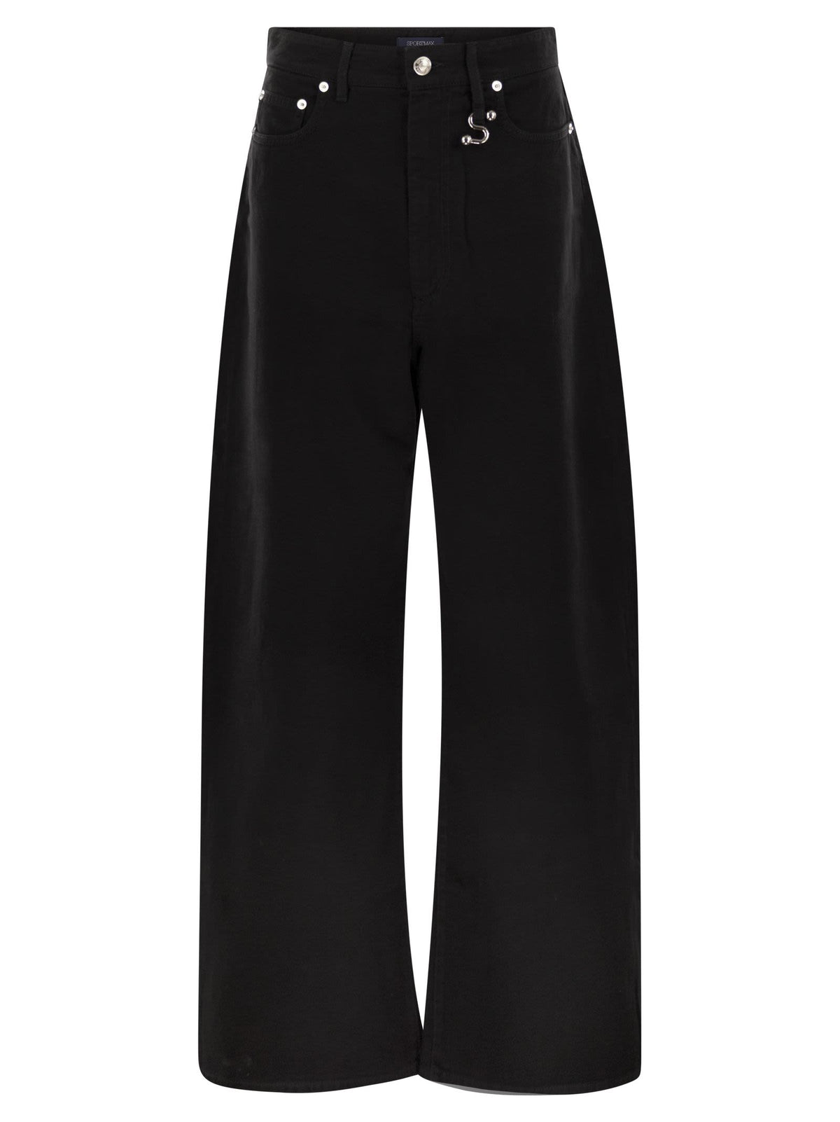 Sportmax SportMaxシャムローウエスト特大のズボン - Image 6