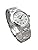 Seiko Selection Men's Wristwatch, Solar Radio, silver/white, Bracelet Type