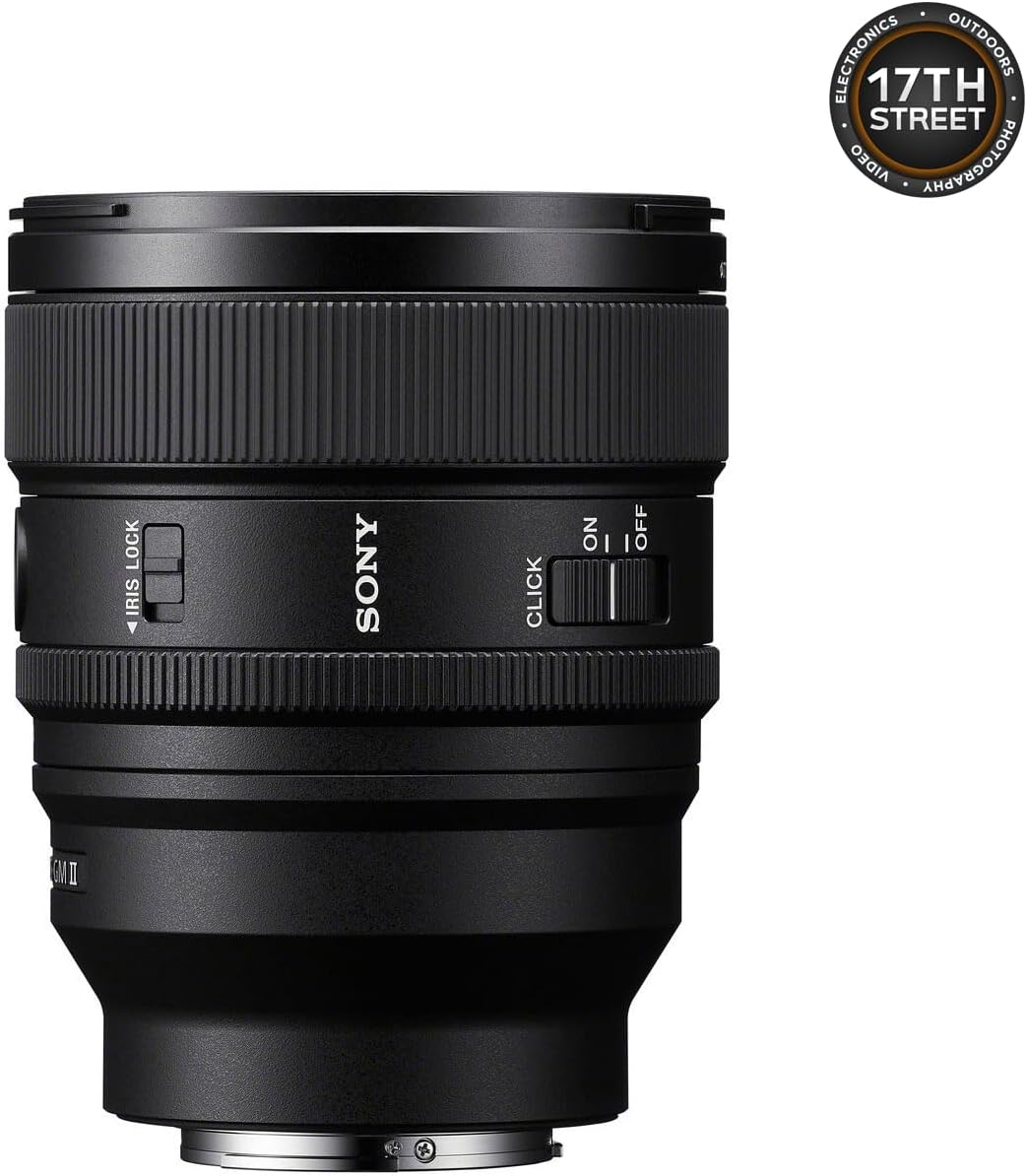 Sony FE 85mm f/1.4 GM II レンズ Eマウントカメラ用 | フルフレーム大口径デジタルカメラレンズ Corel Art Suiteソフトウェアキット付き SanDisk 64GB メモリーカードとカメラバックパック - エッセンシャルバンドルキット