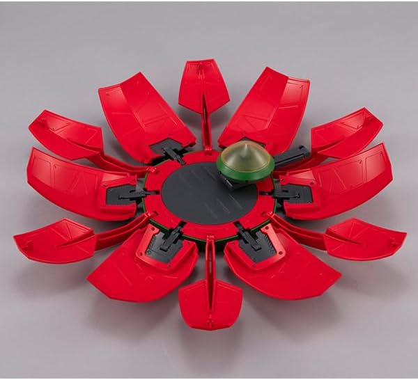 Machine Build Series Mobile Fighter G Gundam Blood Carrier, Approx. 5.5 inches (140 mm), PVC Pre-painted Semi-Finished Model