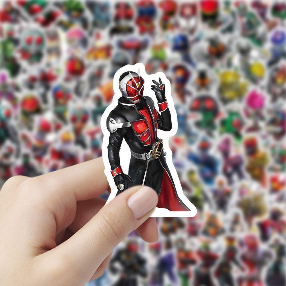 100枚入り 仮面ライダーガヴ シール ステッカー キッズ ご褒美（パターンが重複しない）アニメキャラクター 大人 子供 暇つぶし DIY 手作り デコレーション 手帳 日記 手紙 子供 防水 おしゃれ [並行輸入品]