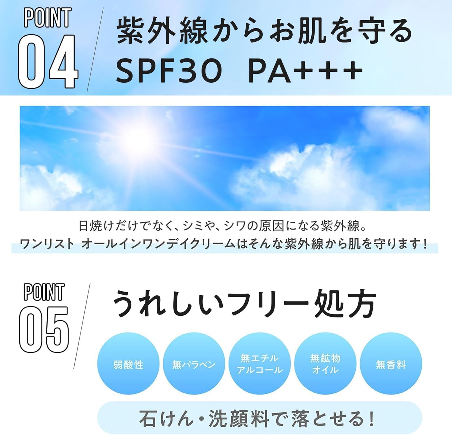 NARIS UP ONELIST One-List All-in-One Day Cream (LAVENDER BEIGE) (1.6 oz (45 g) / 7 in 1 Item, Colored, All-in-One UV Protection, Tone Up, Transparency, Base Makeup, Includes Lotion to Base Makeup