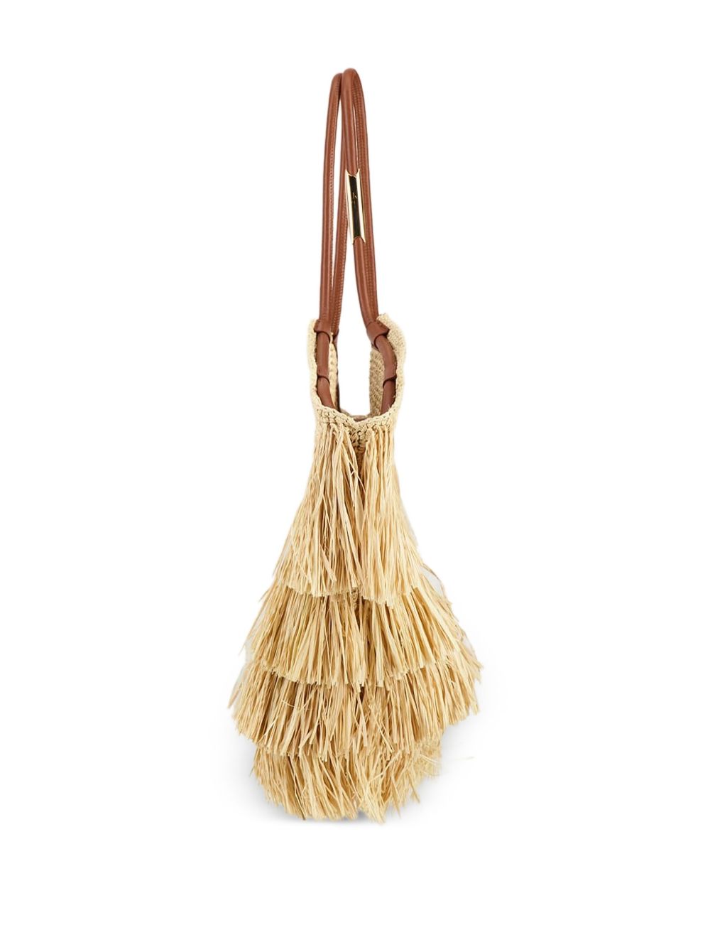 Zimmermann Zimmermann Goldentime Medium Raffia Toteバッグ - Image 6