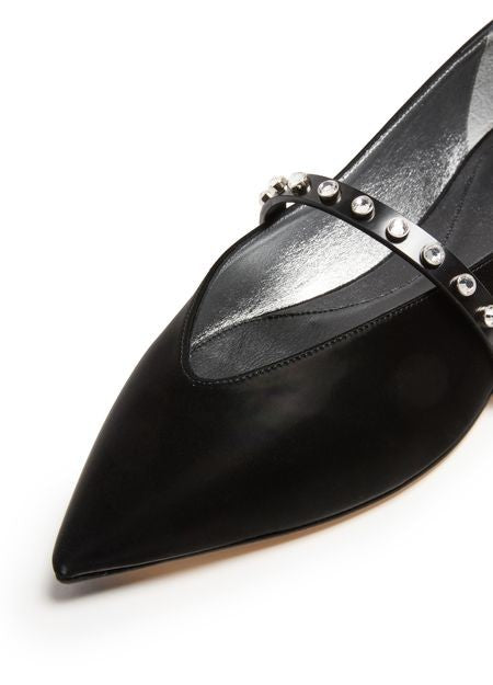 MCQUEEN Leather ballerinas - Image 6