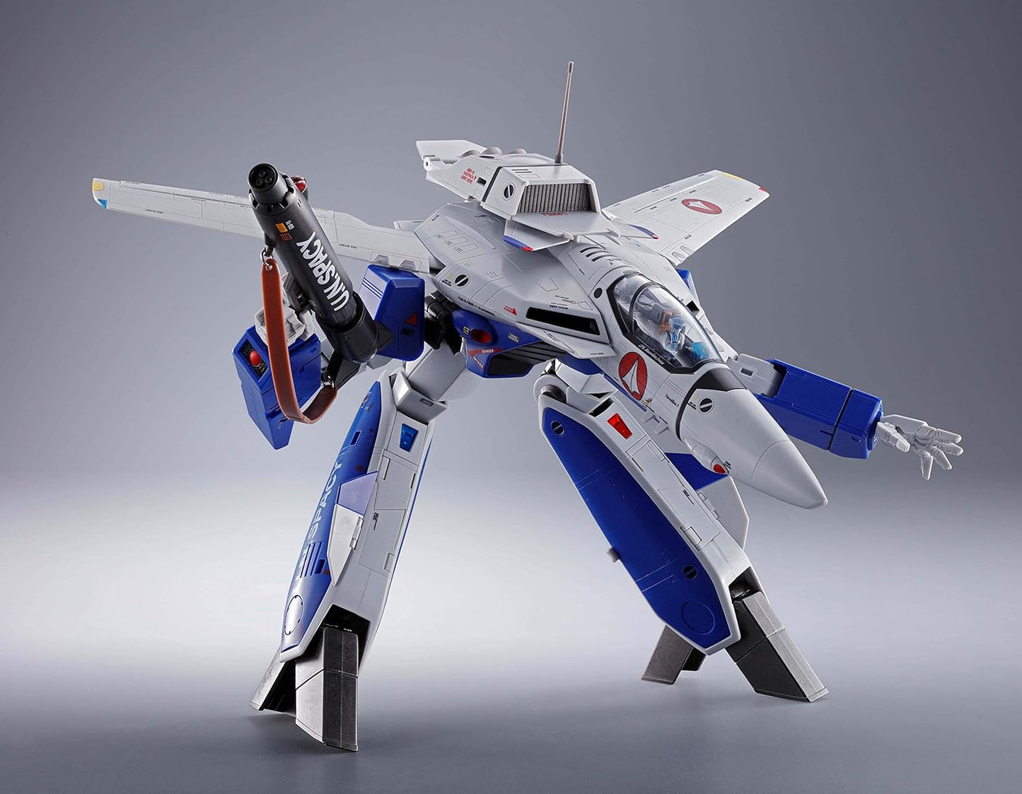 DX Chogokin Macross VF-1A Valkyrie (Maximilian Genus Machine) Approx. 11.8 inches (300 mm), ABS & PVC & Die Cast Pre-painted Action Figure