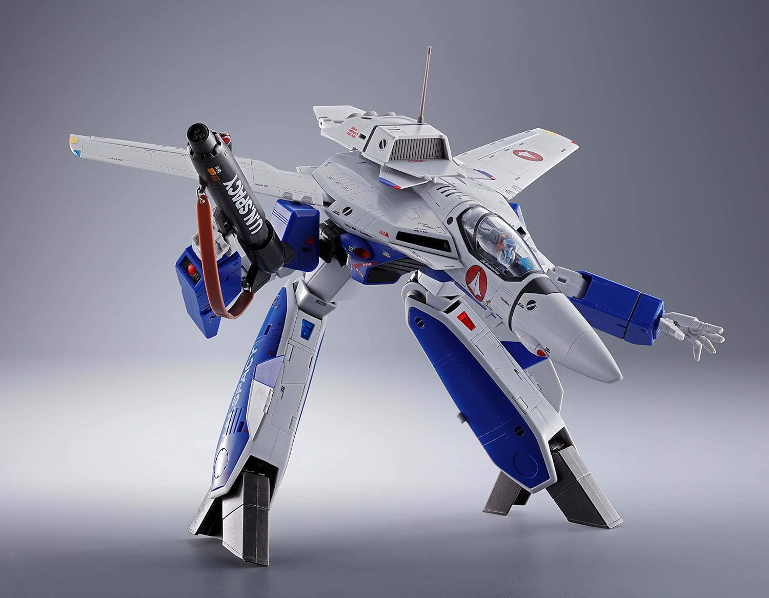 DX Chogokin Macross VF-1A Valkyrie (Maximilian Genus Machine) Approx. 11.8 inches (300 mm), ABS & PVC & Die Cast Pre-painted Action Figure