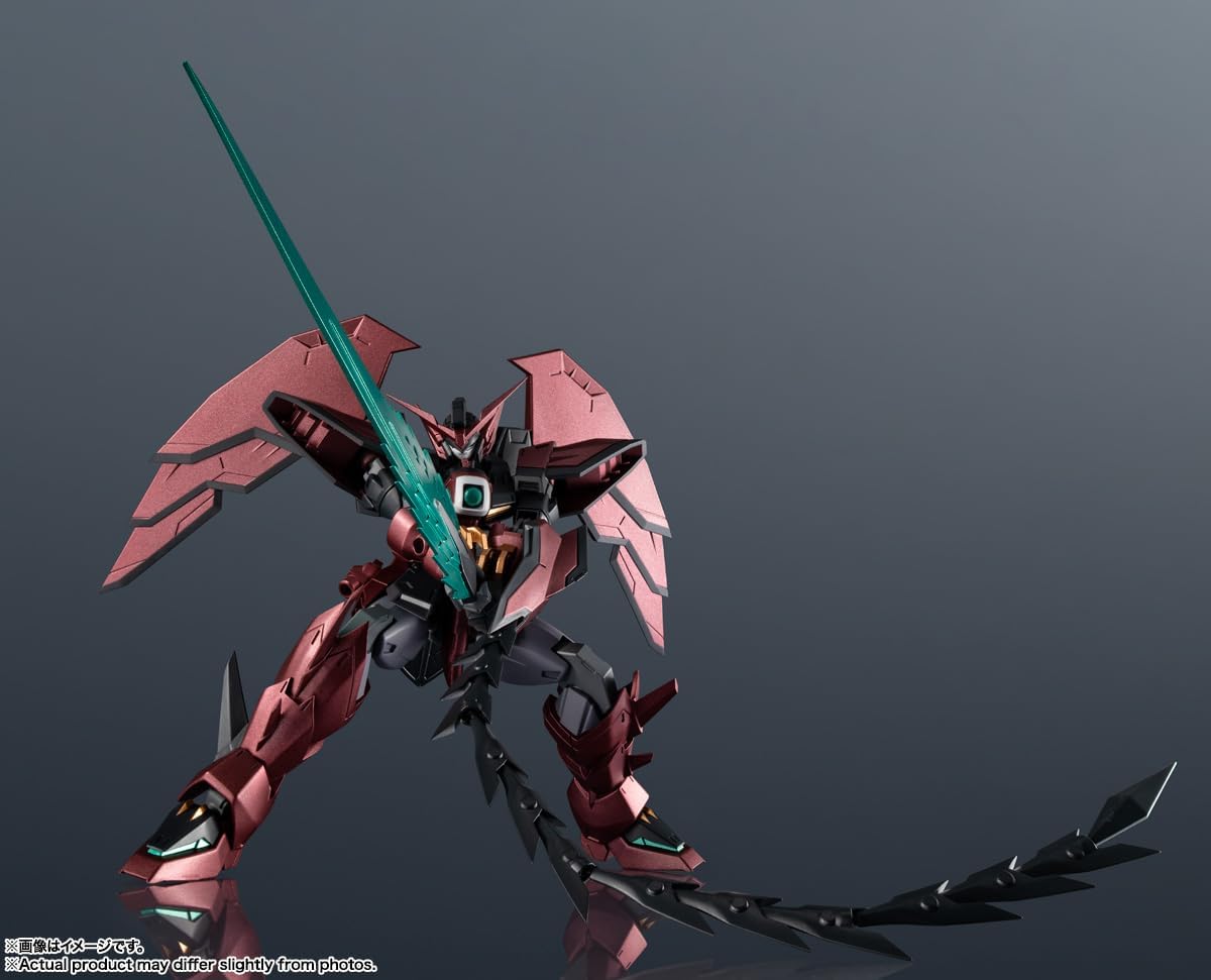 TAMASHII NATIONS Gundam UNIVERSE Mobile Suit Gundam W OZ-13MS Gundam Epyon, Approx. 6.1 in (155 mm), PVC & ABS, Pre-painted Action Figure