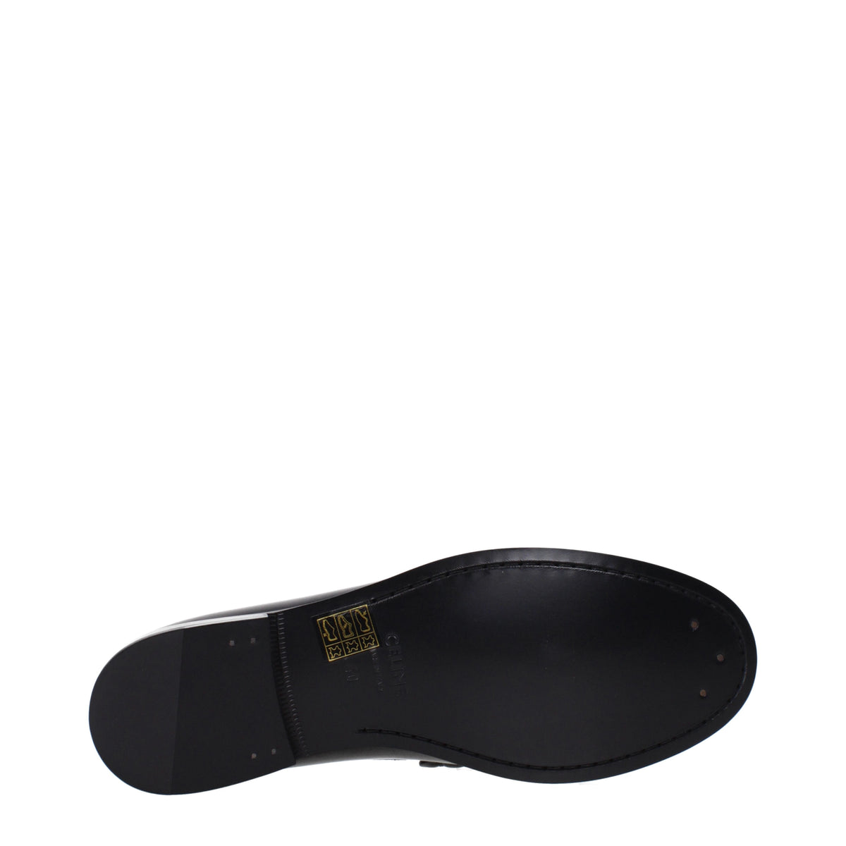 Celine セリーヌ・モカッシーニトリオンフマンスキンブラック - Image 6