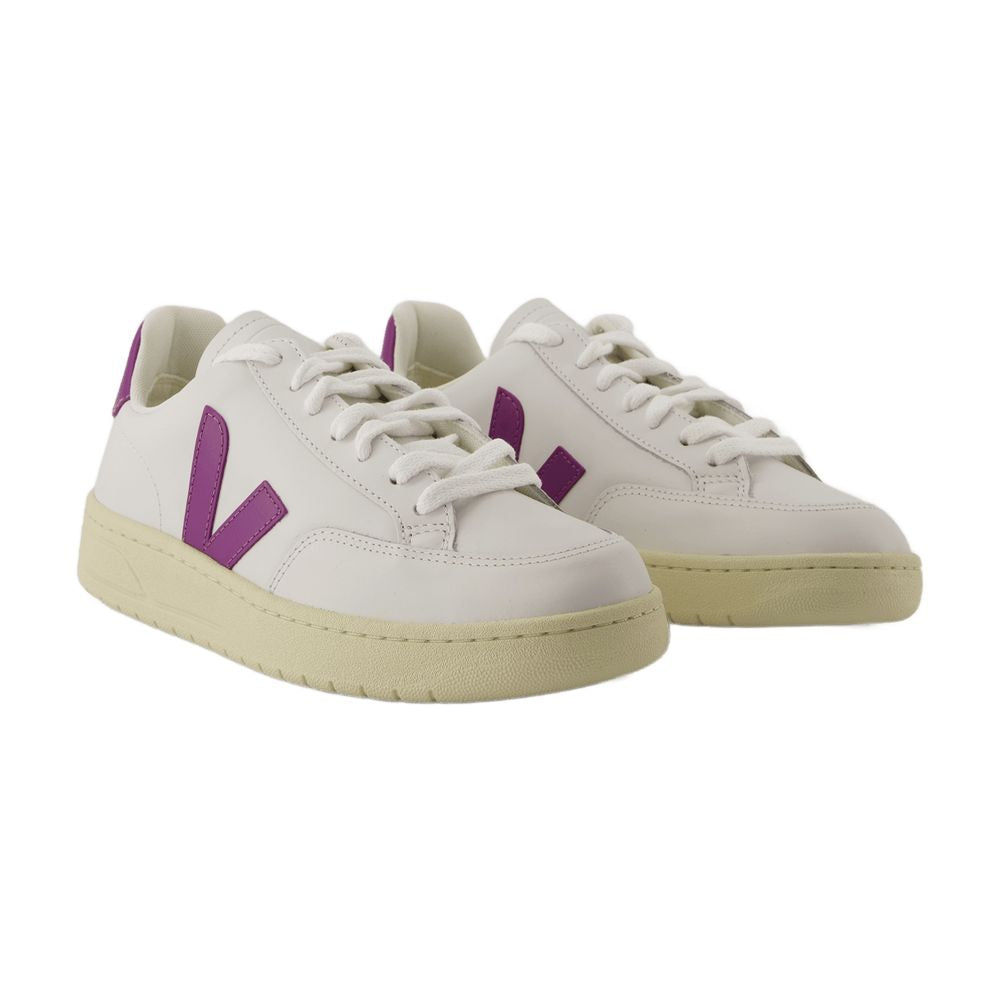 Veja V 12スニーカーveja革の白い宇宙 - Image 6