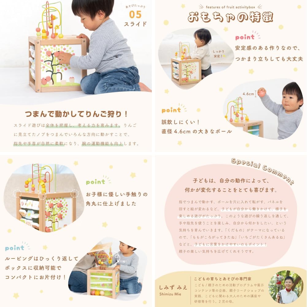 【Woody Puddy Direct Store Exclusive】Playful Fruit Activity Box (Limited Edition with Watermelon Ball)