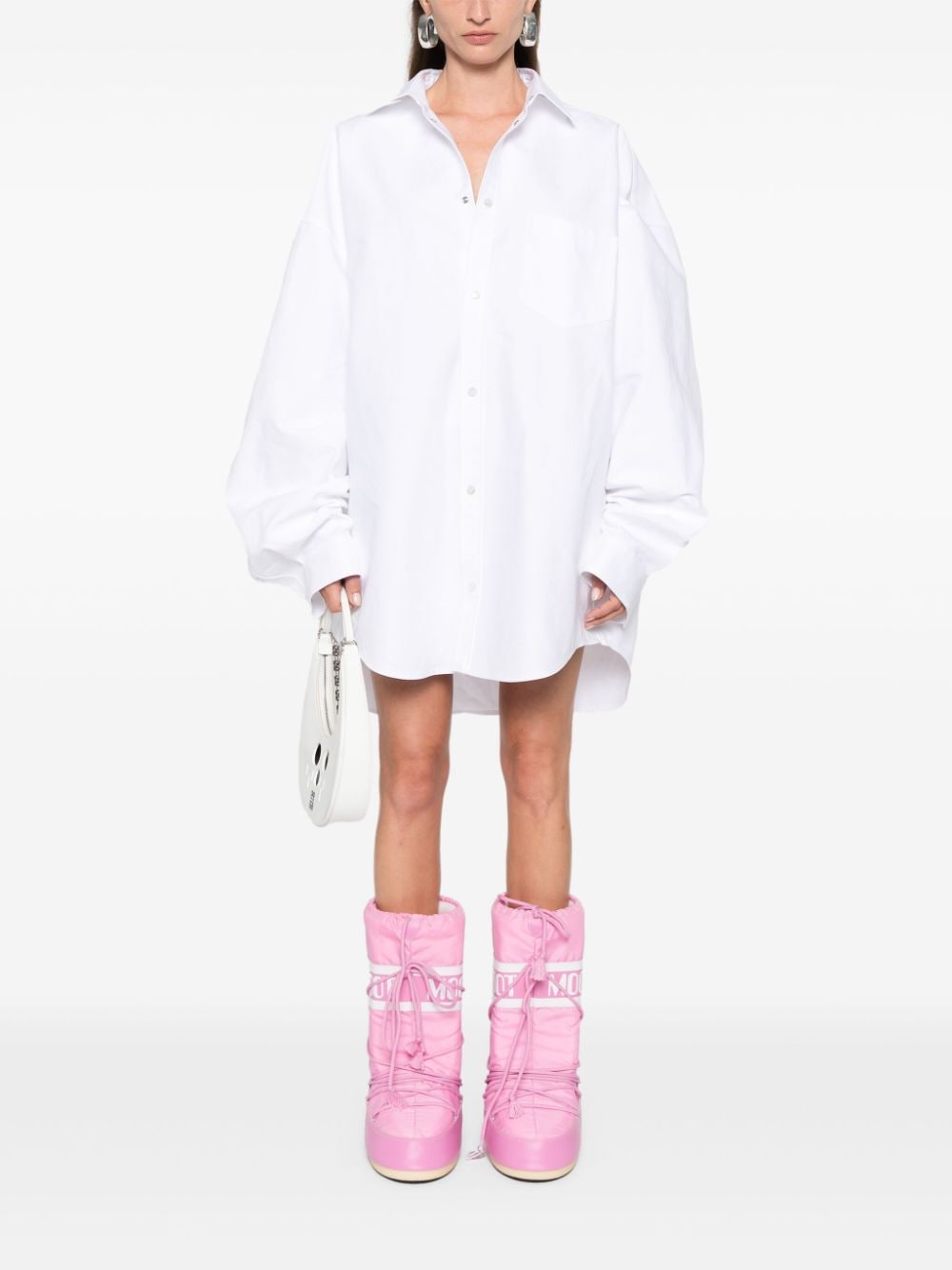 Balenciaga バレンシアガ特大のコットンシャツ - Image 6