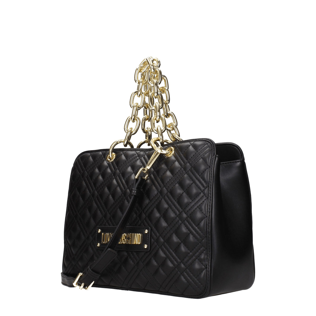 Moschino モスキーノのハンドバッグが大好きな女性ポリウレタンブラック - Image 6