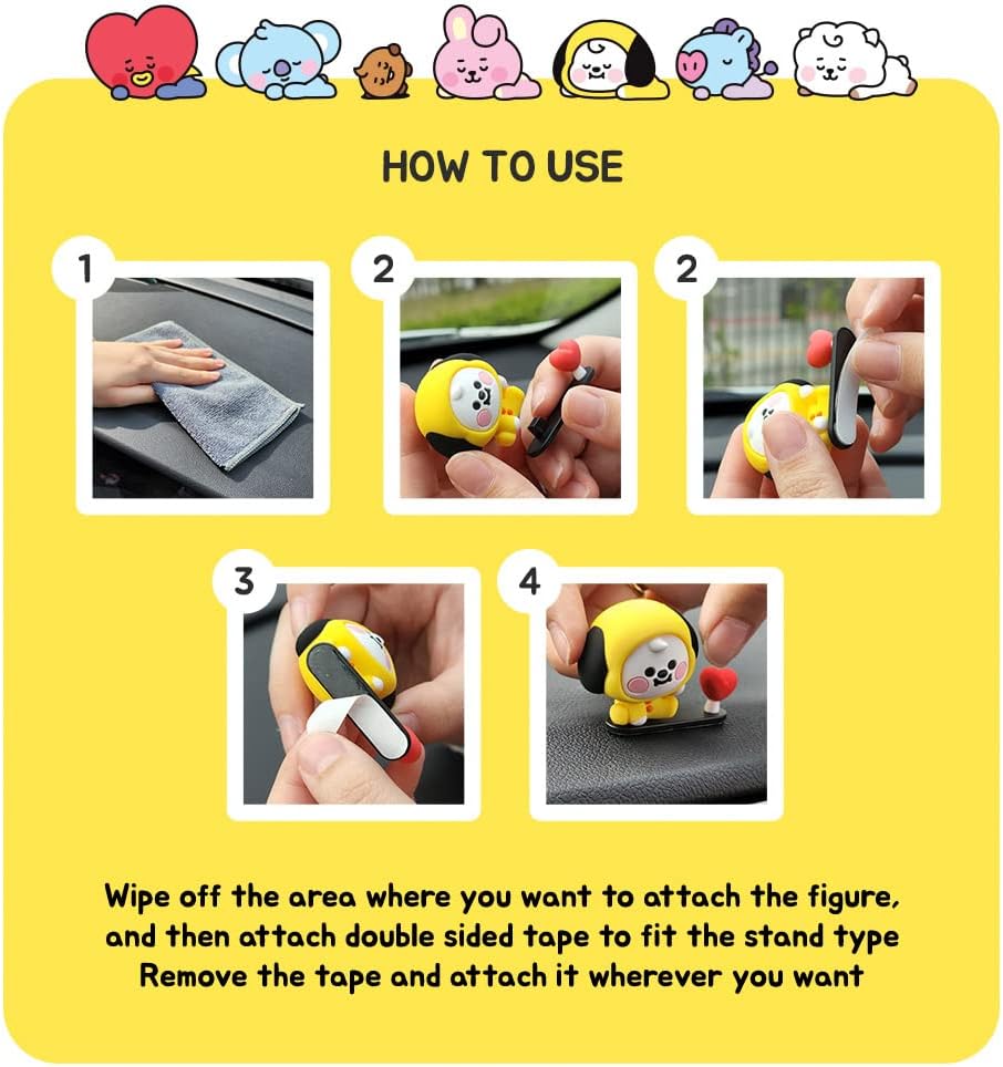 BT21 BABY FIGURE MASK HANGER (CHIMMY) / FIGURE / FIGURE BTS GOODS