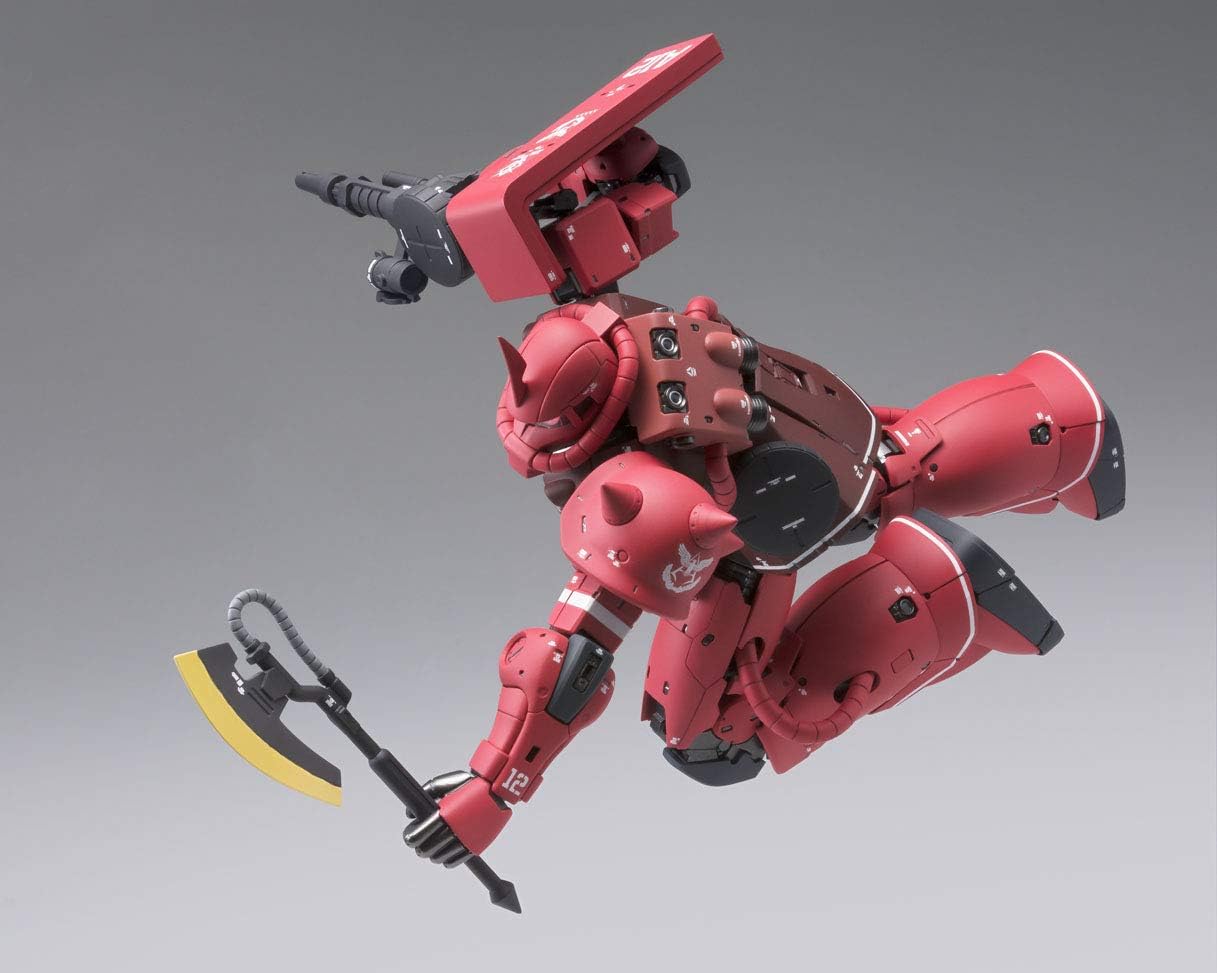 GUNDAM FIX FIGURATION METAL COMPOSITE Mobile Suit Gundam MS-06S Zaku II For Char, Approx. 7.1 inches (180 mm), ABS & PVC & Die Cast Pre-painted Action Figure