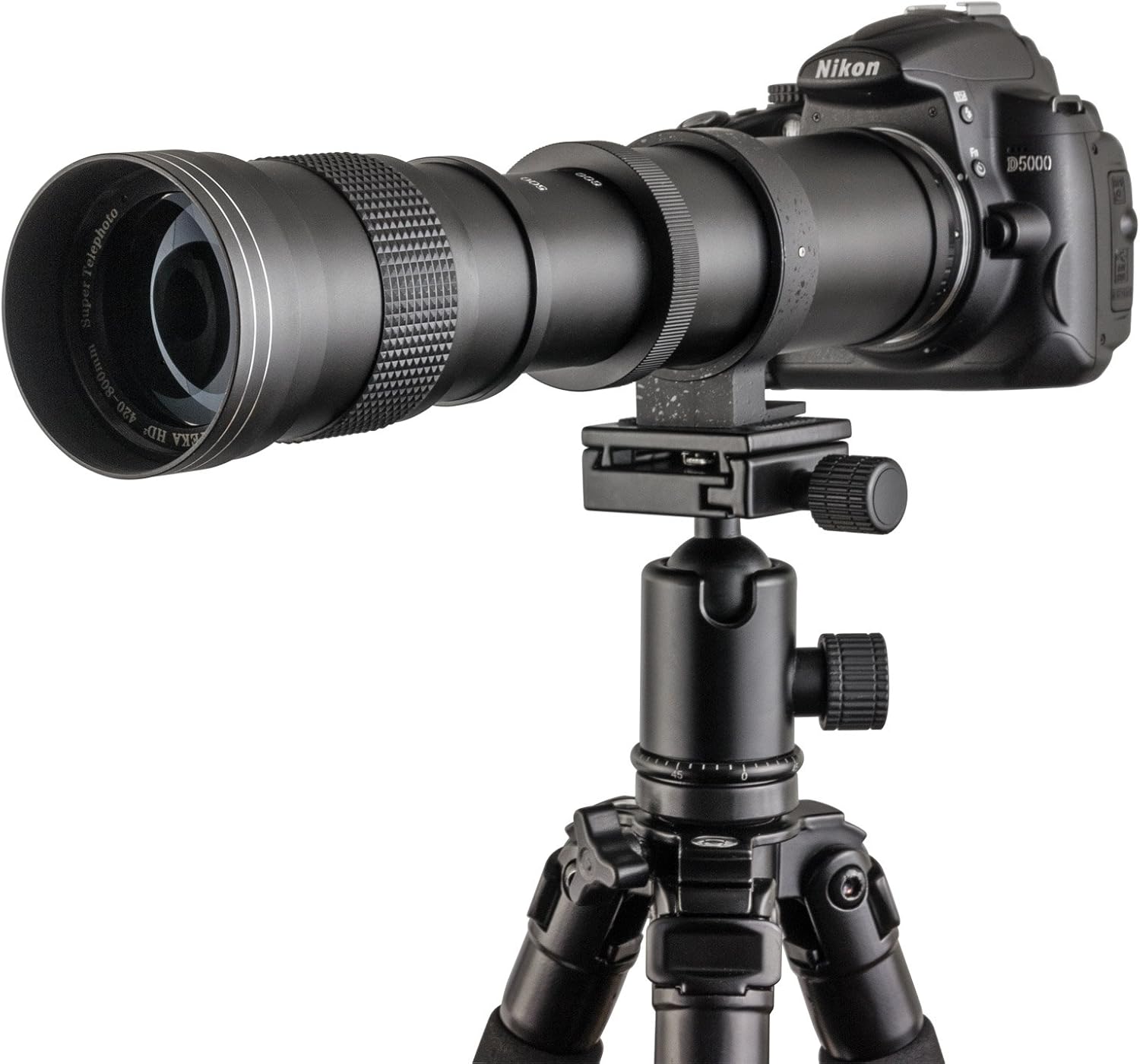 Opteka 420 – 1600 mm f / 8.3 HD望遠ズームレンズfor Nikon d4s , d4 , d3 X , DF , d810 , d800 , d750 , d610 , d600 , d7100 , d7000 , d5500 , d5300 , d5200 , d5100 , d3300 , d3200 and d3100デジタル一眼レフカメラ