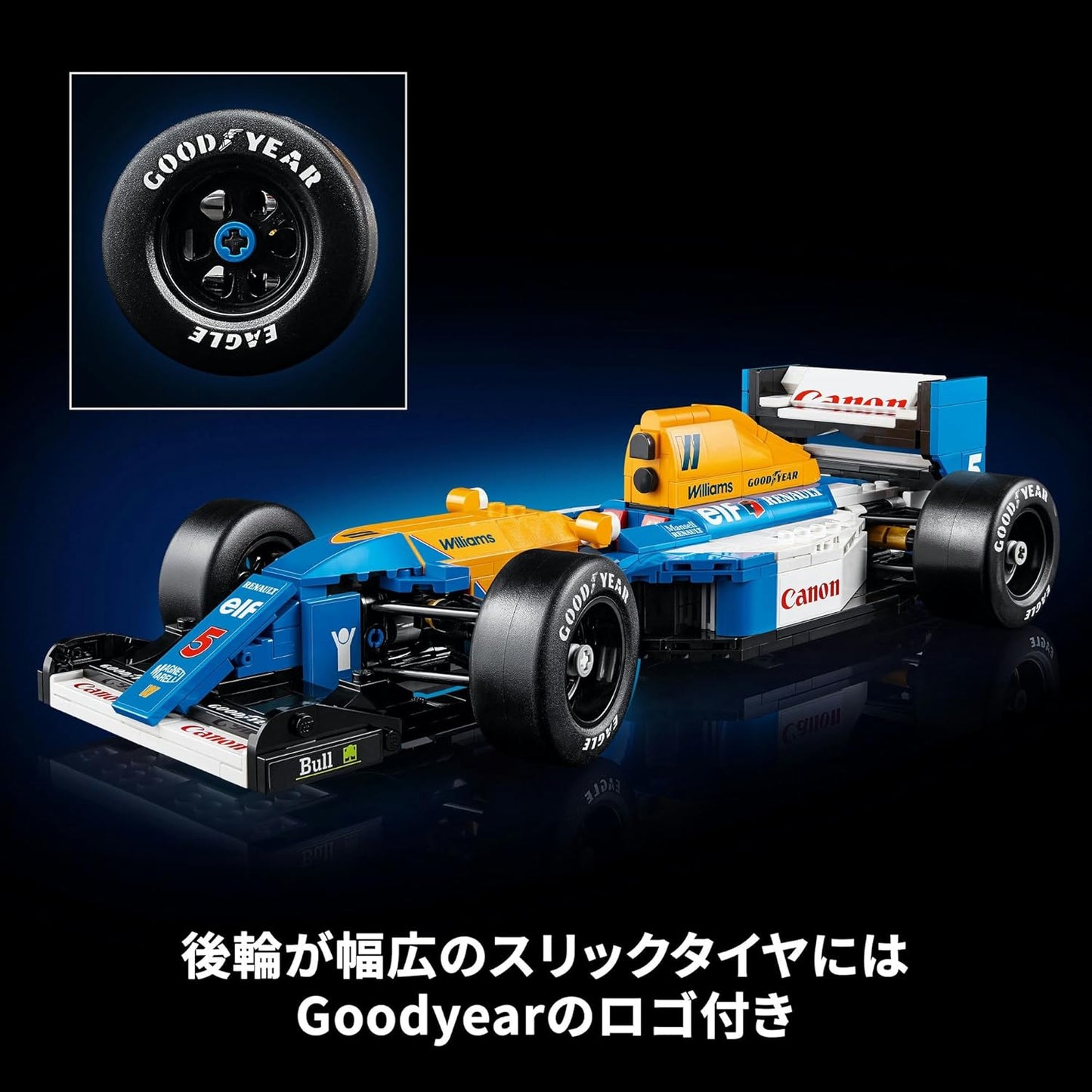 Lego 10353 Williams Racing FW14B & Nigel Mansell Toy Toy Birthday Present Block Male Female Vehicle Car Mini Car