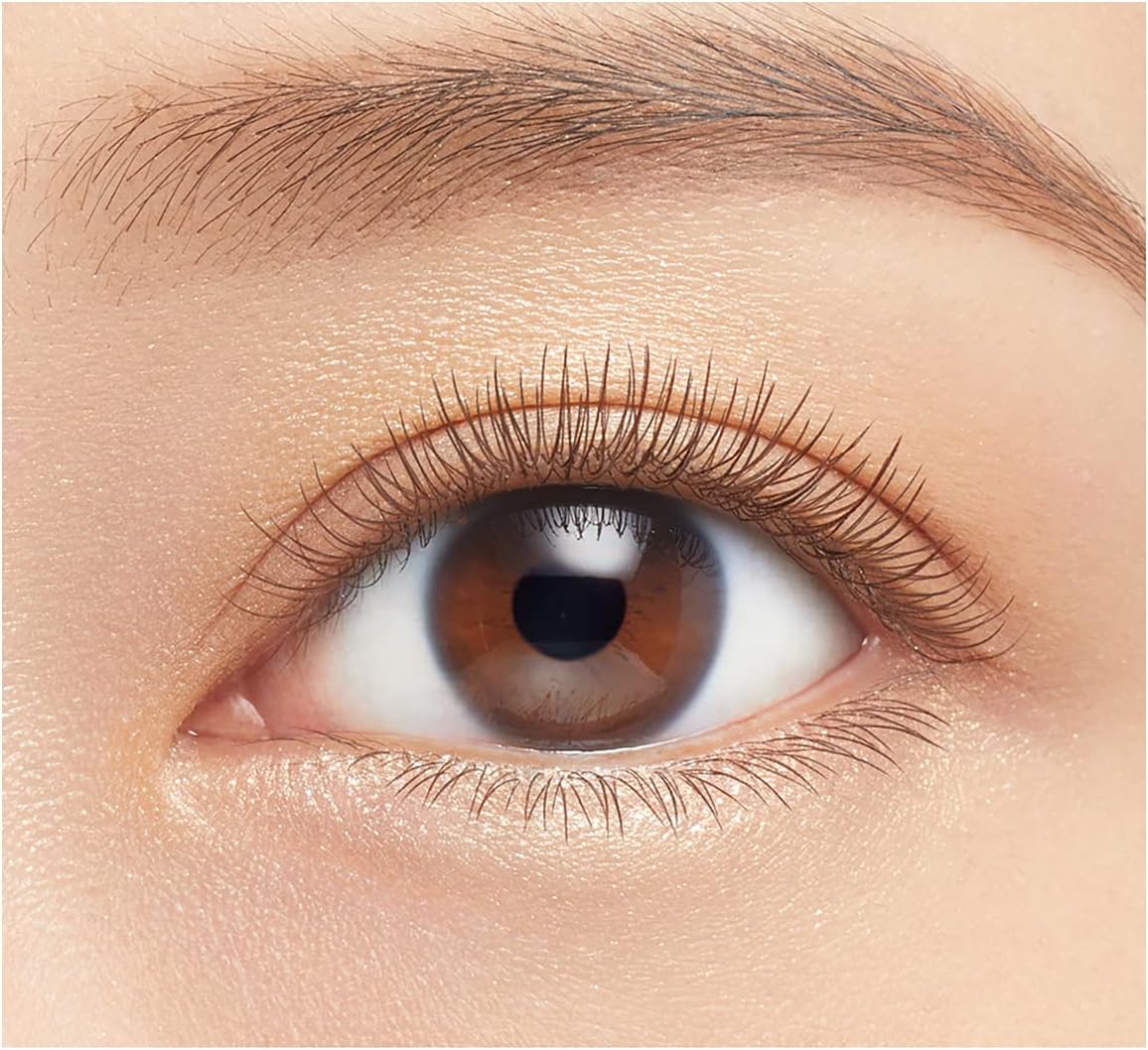 Heroine Makeup Micro Mascara Advanced Film 02 Brown 4.5g Extra Fine Brush to Enhance All Eyelashes Hot Water + Facial Cleanser Off