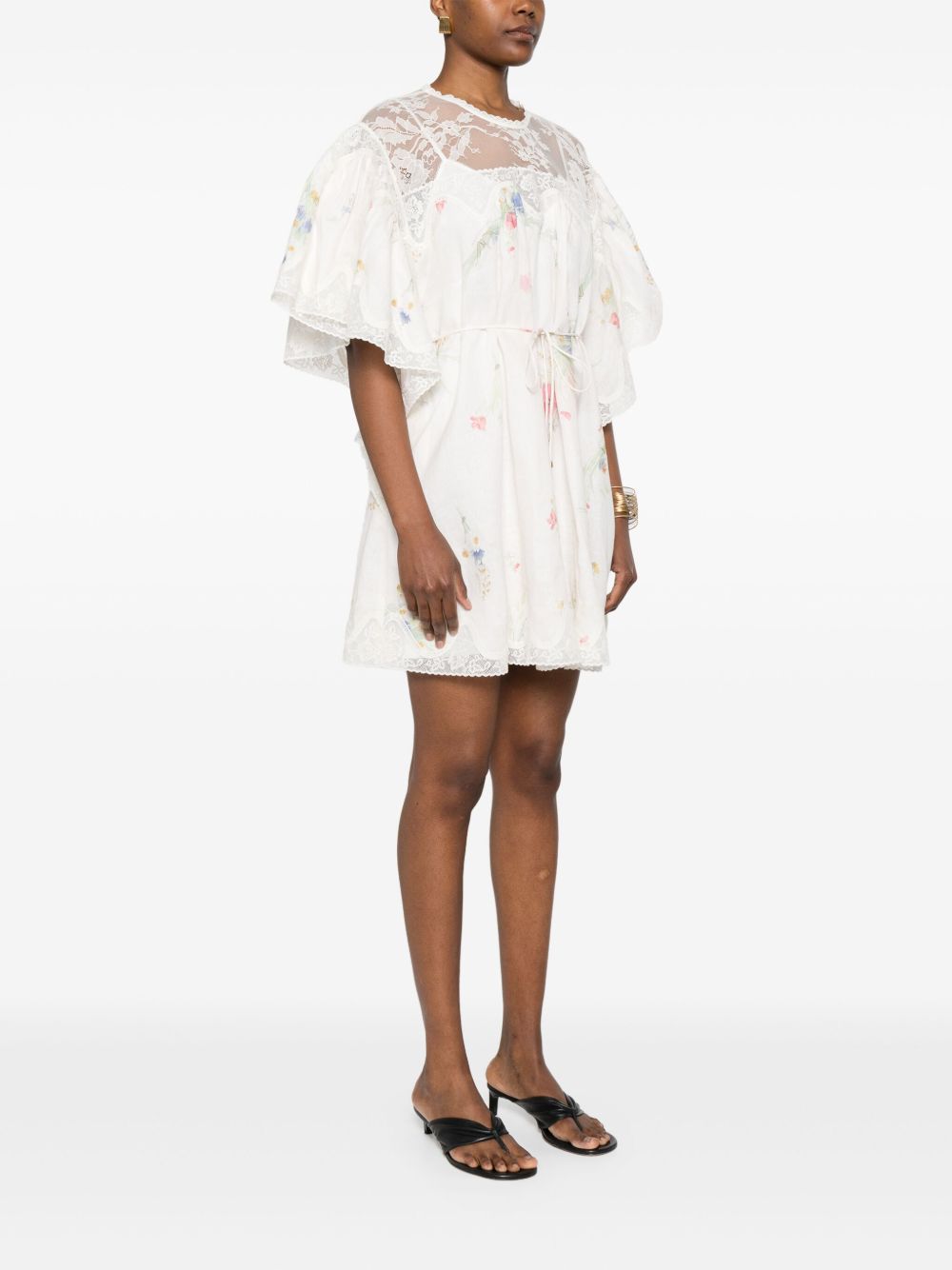 Zimmermann Zimmermann Lucky Linen Mini Dress - Image 6