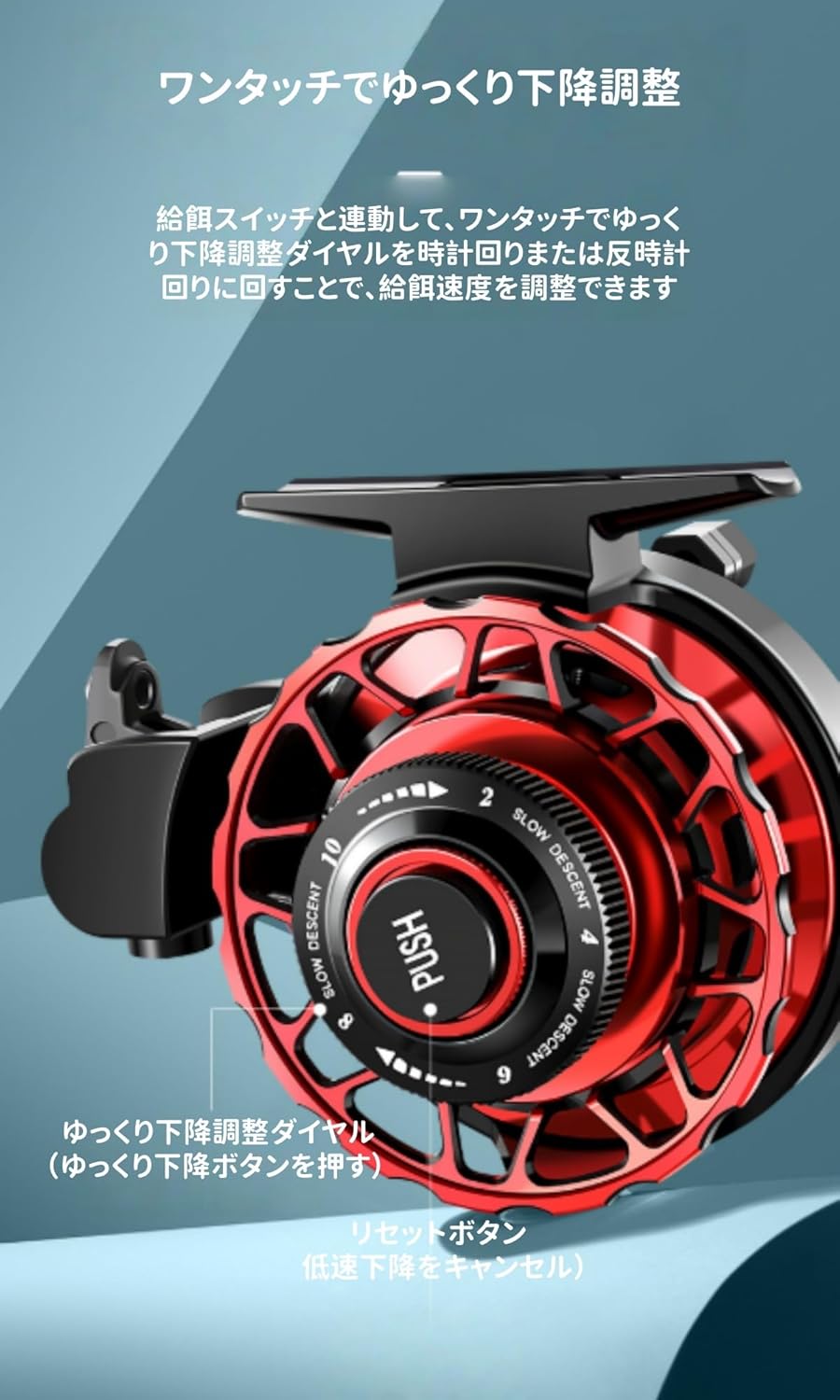 JQQJ自動リリースプロ仕様スピニングフィッシングリール ライトラフトフィッシングリール 自動散布ラインフライフィッシングリール 防水設計 左/右手引きラインリール 釣り用 マグネットブレーキ プロ 筏 チヌ 氷 磯 淡水・海水両用