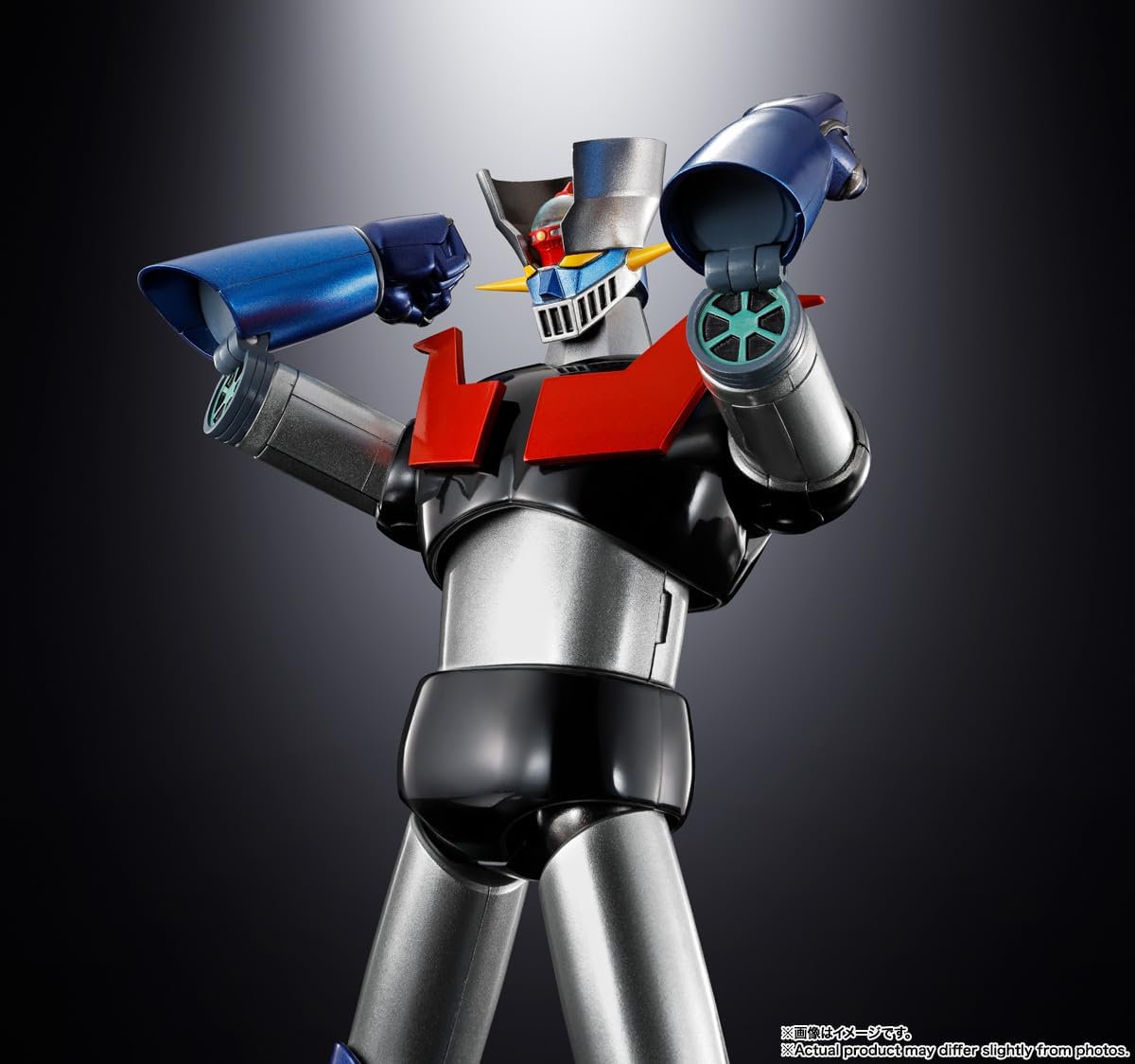 TAMASHII NATIONS Soul of Chogokin GX-117 Mazinger Z (Reinforced Type) Leather Shinka -KAKUMEI SHINKA- Approx. 6.5 inches (165 mm), Die-cast & ABS, Painted Action Figure
