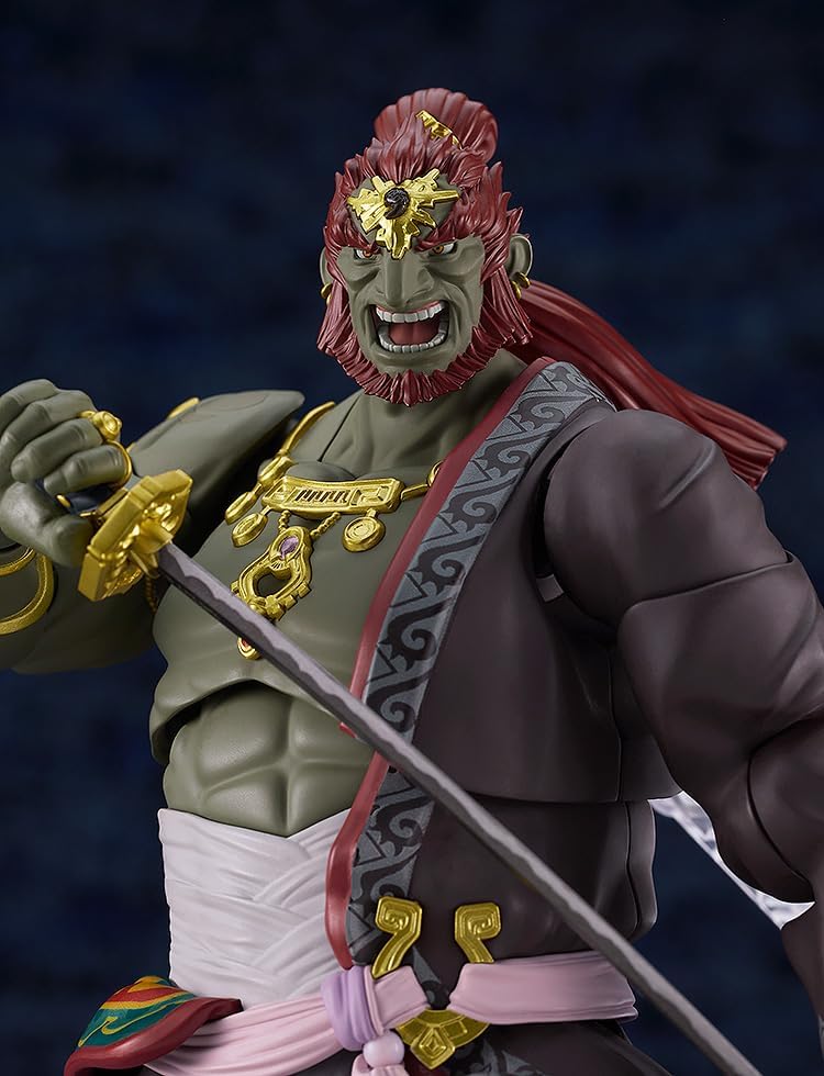 figma The Legend of Zelda Tears of the Kingdom Ganondorov Tears of the Kingdom Ver. Non-scale, Plastic, Pre-painted Action Figure