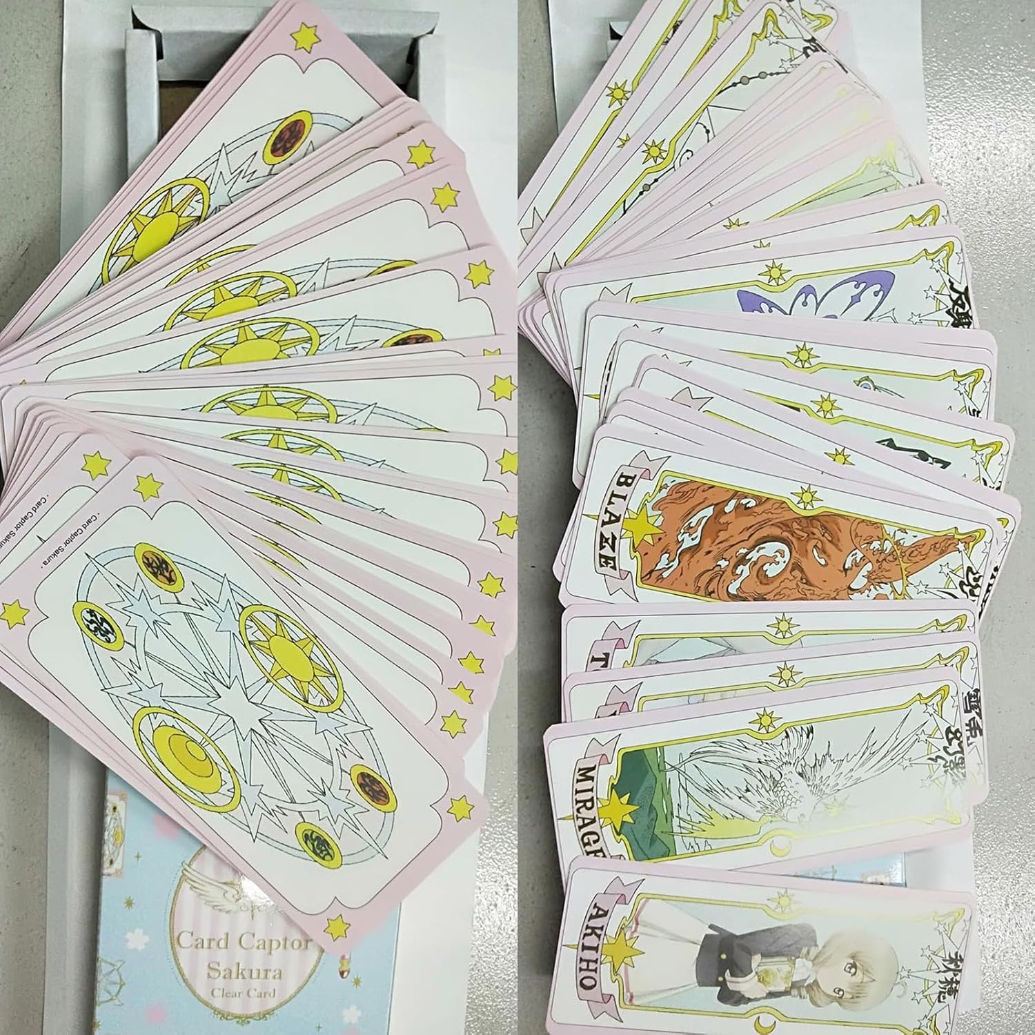 Claw Card, Sakura, Clear, Captor Sakura, Cosplay, Tool, Accessory, Overseas Parallel Import Product, Collection, Tabletop, Tarot, Play, Divination, Birthday, Present, Magical Girl, Pink Color, Sakura