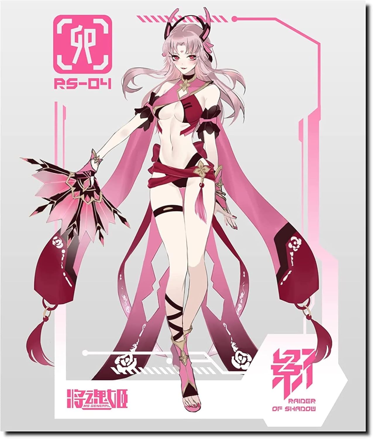 Doyusha MS GENERAL RAIDER OF SHADOW RABBIT 1/10 Scale Color Coded Plastic Model RS-04