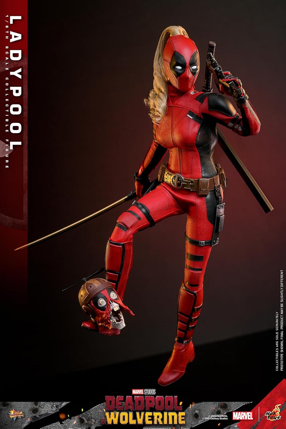 Movie Masterpiece Deadpool & Wolverine Lady Deadpool 1/6 Scale Figure