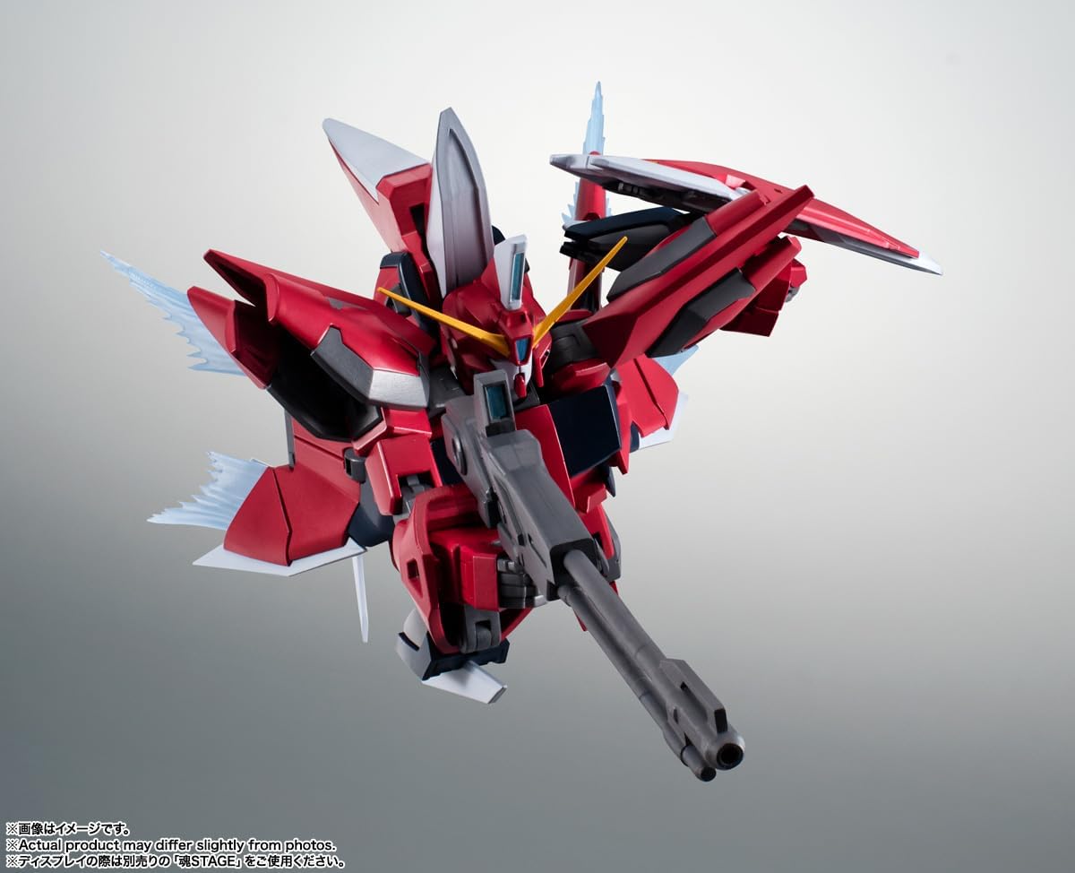 ROBOT SOUL Mobile Suit Gundam SEED GAT-X303 Aegis Gundam ver. A.N.I.M.E. Approx. 5.3 inches (135 mm), Made of PVC & ABS, Pre-painted Articulated Figurine