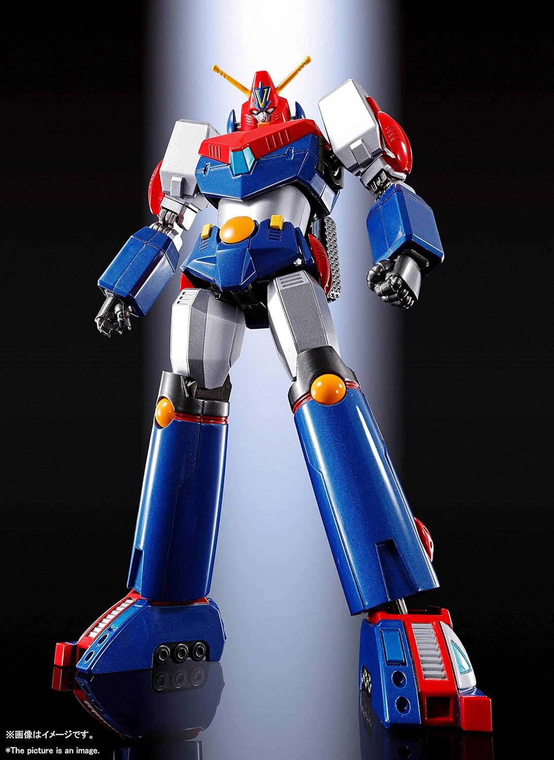 Tamashi Nations Soul of Chogokin GX-90 Super Electromagnetic Robot Con Butler V F.A. Approx. 7.1 inches (180 mm), Diecast & ABS & PVC Pre-painted Action Figure