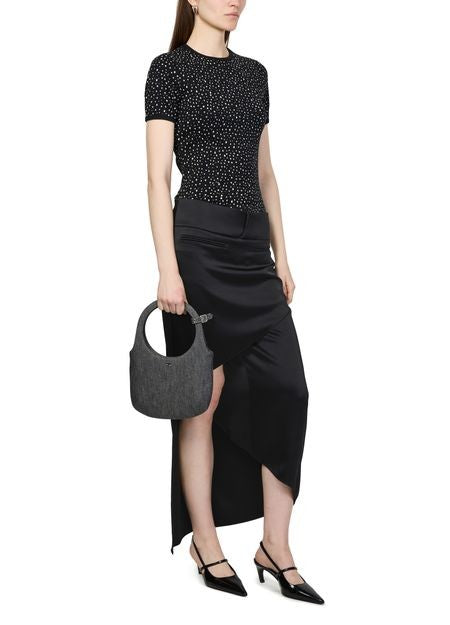 COURREGES Infinity Heritage satin skirt - Image 6