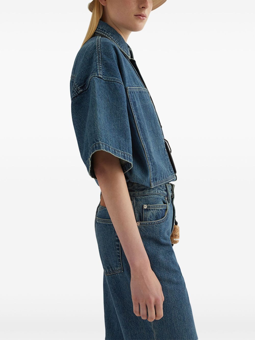 Jil ジル・サンダープラスデニムコットンシャツ - Image 6