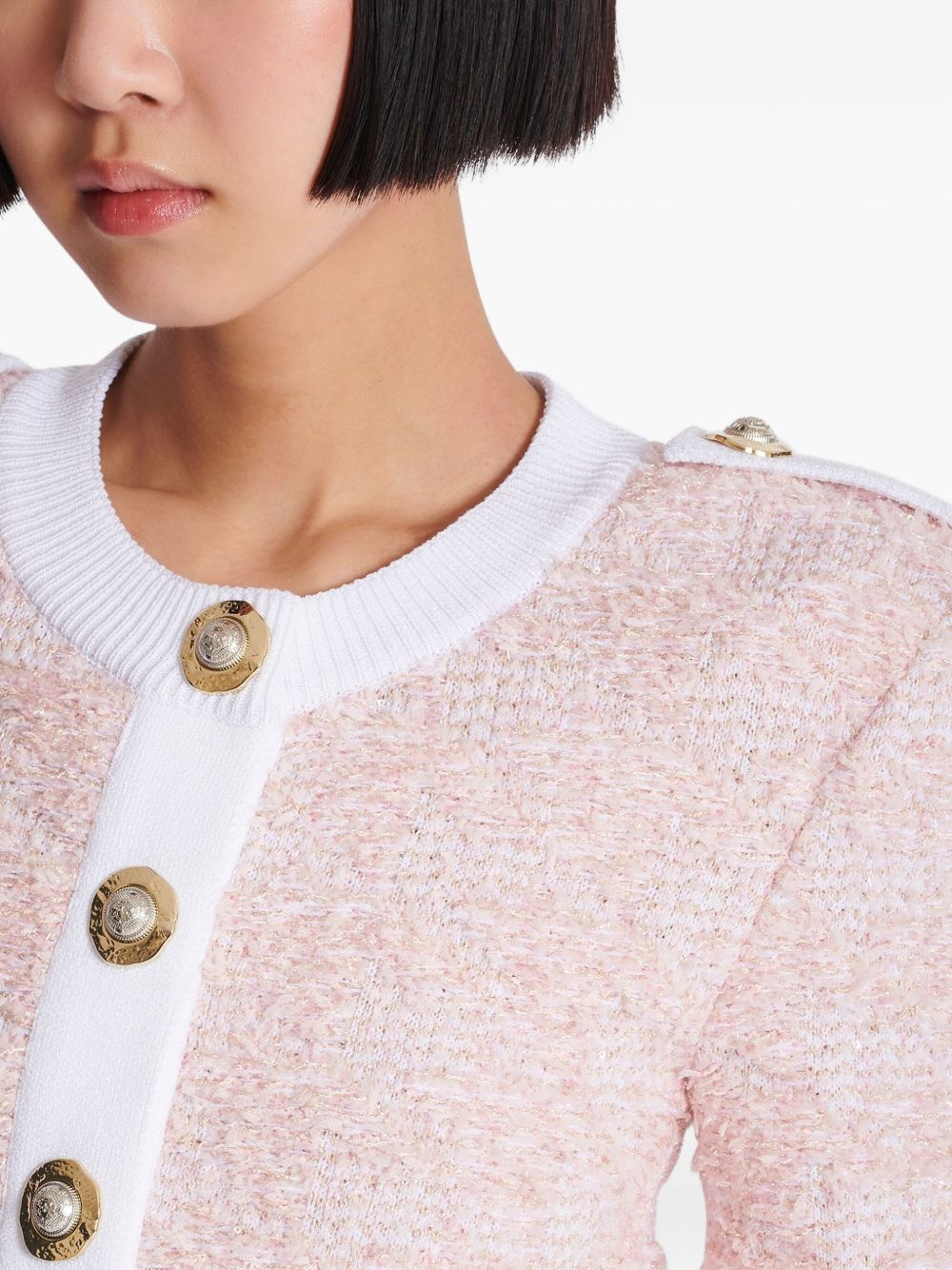 Balmain バルメインツイードカーディガン - Image 6