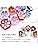 JZOON H7110 Hair Ornaments, 11-Piece Set, Kimono, Hakama, Kimono, Flowers, Gold Leak, Shichi-Go-San Hair Accessories, Graduation Ceremonies, Yukata, Weddings, 6 Colors, Entrance Ceremony, Fireworks