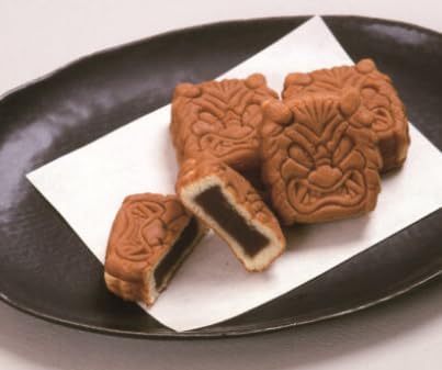 Akita Meika Fujita Confectionery, Japanese Sweets, Namahage Manju with Koshian, 6 Pieces x 3 Bags, Manju, Sweets, Individual Packaging, Fresh Confectionery, Dagashi, Japanese Sweets, Post Mailing