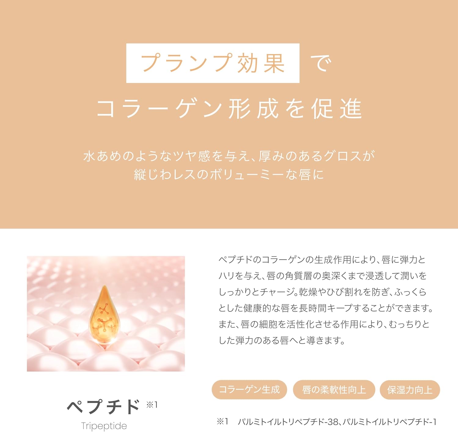 Official CLARO Moisturizing Lip Gloss Transparent Lip Serum Lip Care Lip Plumper Lip Base Nightpack High Moisturizing Plump Lip Peptide Dry Fall Resistant Lip Polish Made in Japan