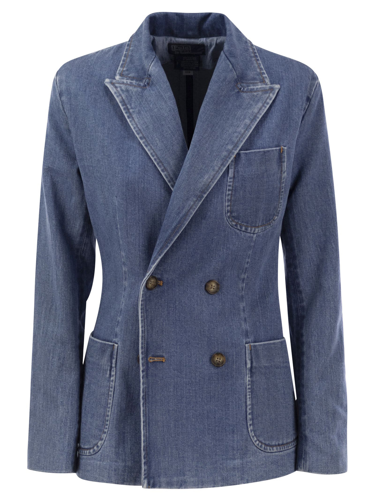 Polo ポロラルフローレンダブル胸肉デニムブレザー - Image 6