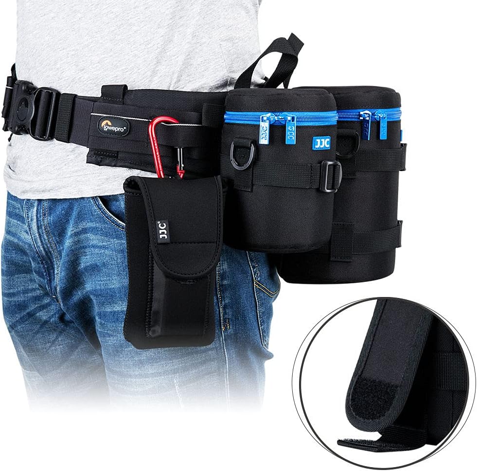 JJC Lens Case Lens Pouch for DSLR Camera Lens such as Canon RF 600mm F11 / EF 70-200mm F2.8L / 100-400mm F4.5-5.6L / Nikon AF-S Nikkor 70-200mm F2.8 and More Inner Size Polyester Water Repellent